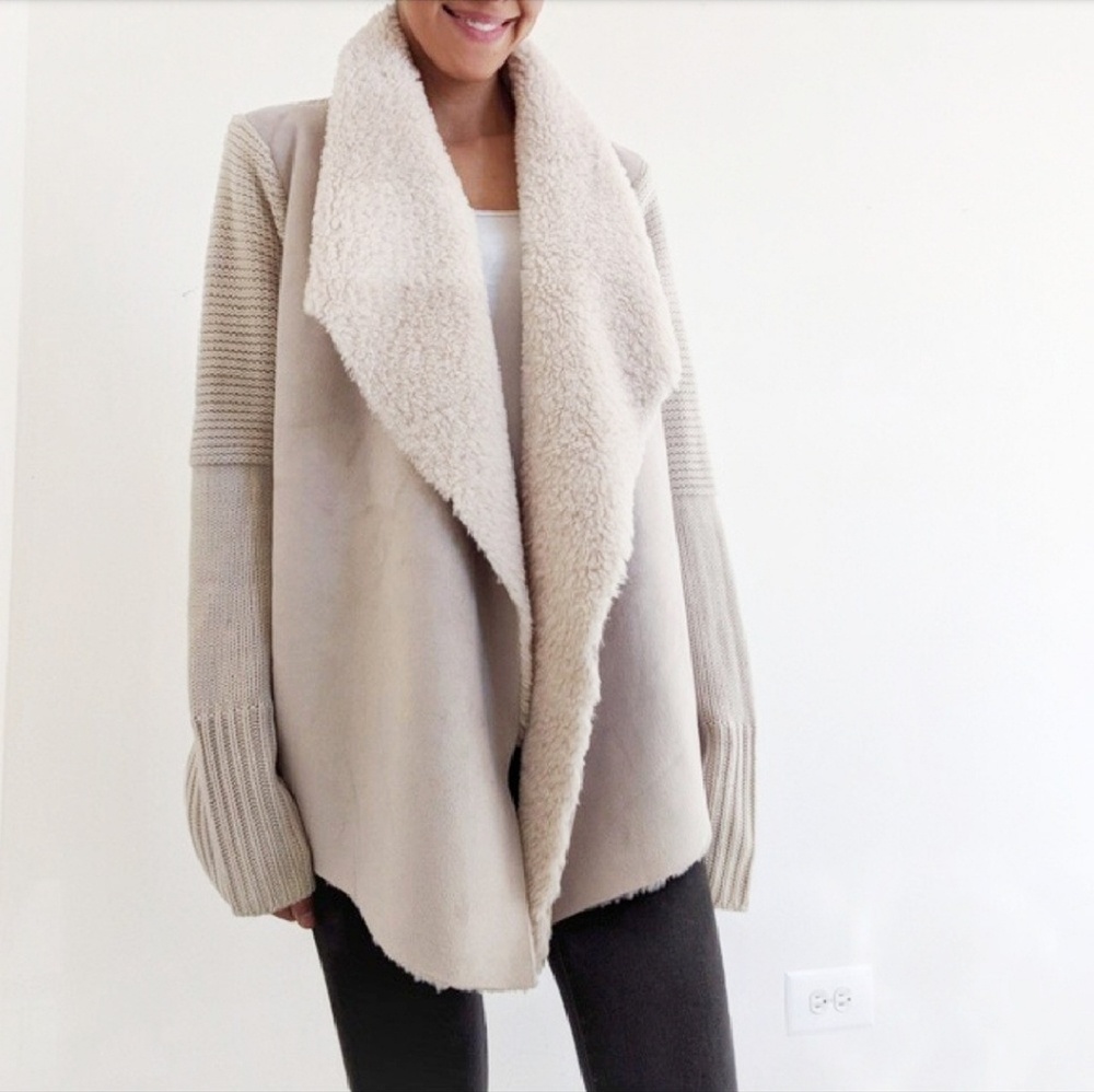 24HR SALEChelsea & theodore faux cascade cardigan